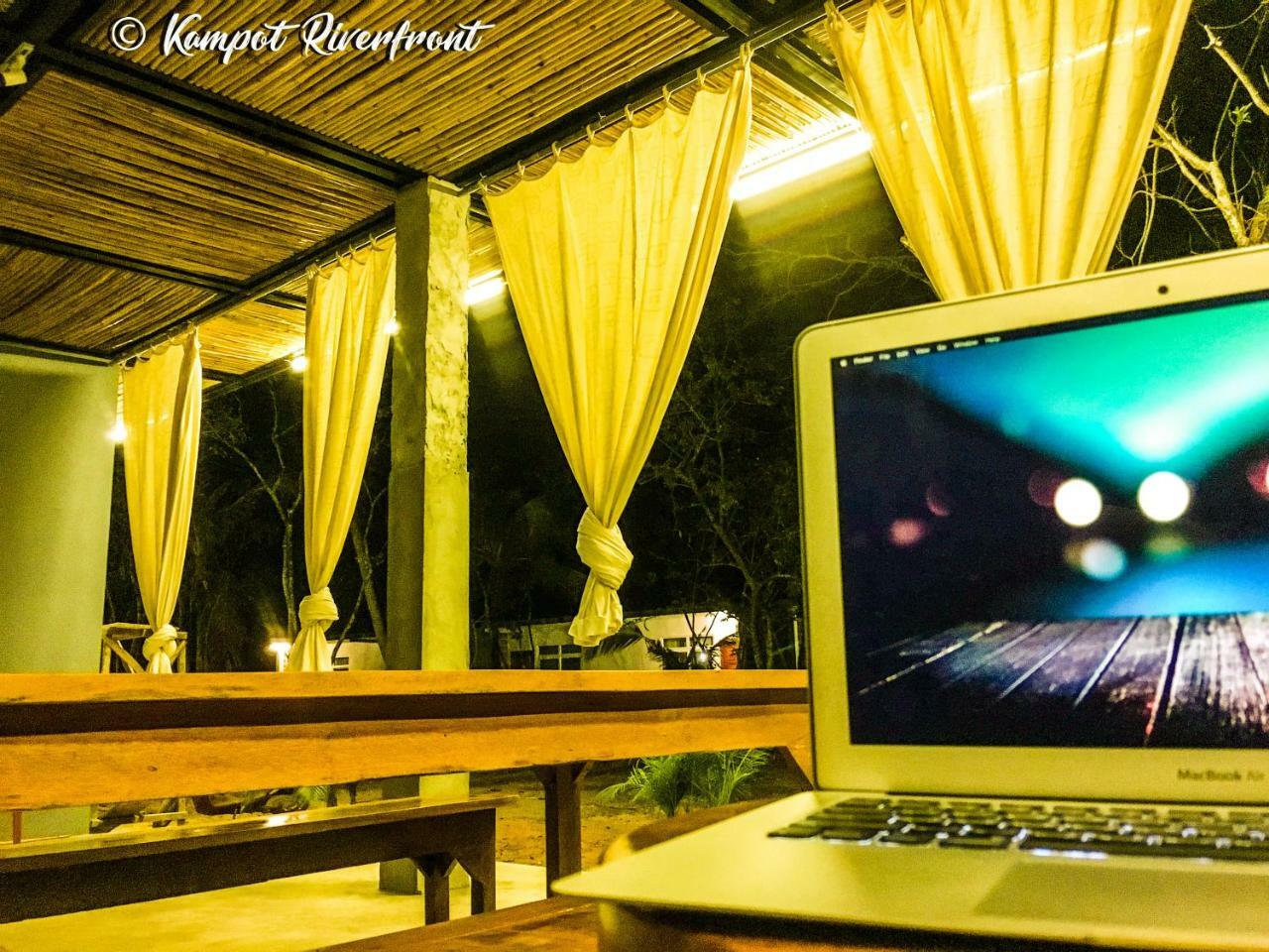 Kampot Riverfront Boutique Eksteriør bilde